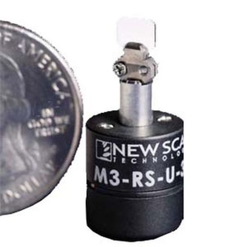 Neigungs-Positioniertisch - DK-M3-RS-U-1M-20 - COMESTERO SISTEMI - piezoelektrisch / einachsig / Miniatur