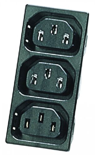 Stromversorgungs-Steckverbinder - 045 - 3 - COMESTERO SISTEMI - sechseckig / T / innen