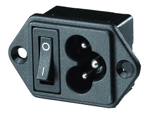 Stromversorgungs-Steckverbinder - 0724 - SC - COMESTERO SISTEMI - quadratisch / T / außen