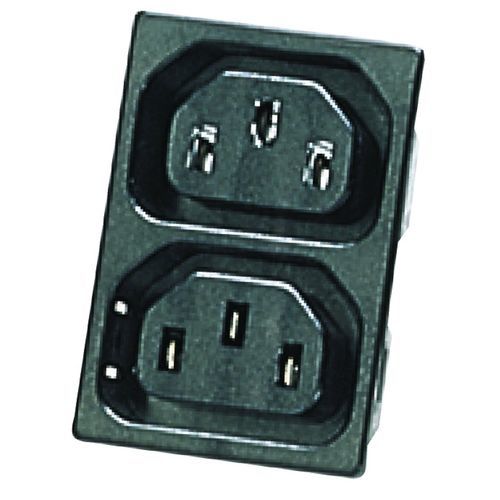 Stromversorgungs-Steckverbinder - 045 - 2 - COMESTERO SISTEMI - sechseckig / T / innen