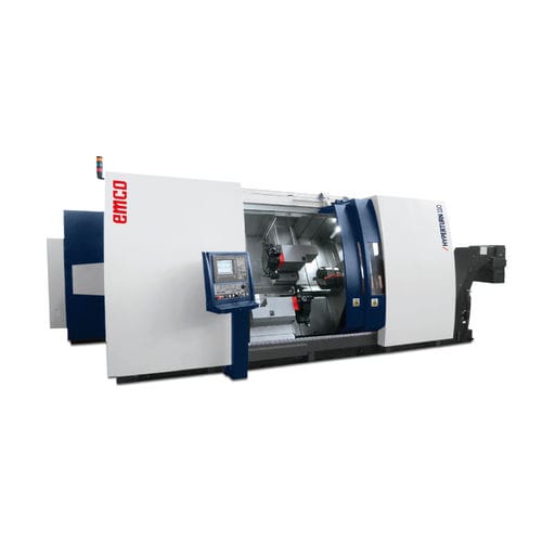 Dreh-Fräszentrum / CNC - HYPERTURN 110 - EMCO GmbH - horizontal / 4-Achs / Doppelrevolver