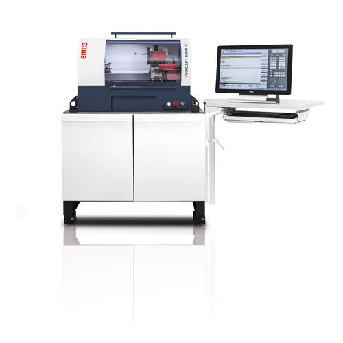 CNC-Drehmaschine - CONCEPT TURN 60 - EMCO GmbH - 2-Achs / Flachbett / 8 Werkzeuge