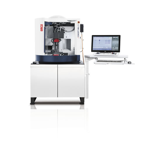 CNC-Fräsmaschine / Tischgerät - CONCEPT MILL 55 - EMCO GmbH - 3/4-Achs / vertikal / 8 Werkzeuge