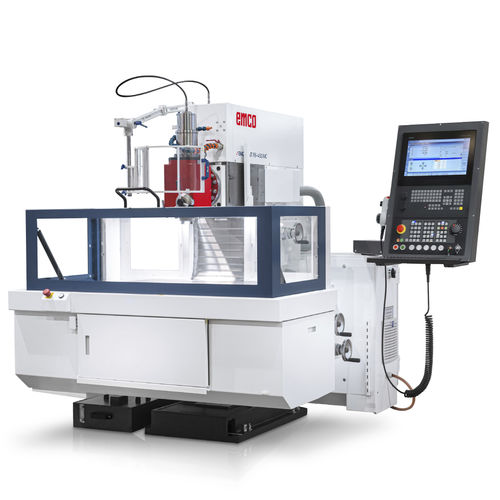 CNC-Fräsmaschine / 3-Achs - Emcomat FB-450 MC - EMCO GmbH - schwenkbar / mit mobilem Tisch / Hochpräzision