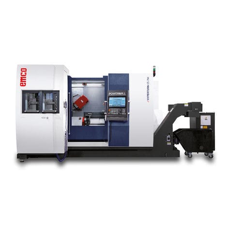Dreh-Fräszentrum / Hochleistung - Hyperturn 65 Powermill - EMCO GmbH - CNC / horizontal / 3-Achs