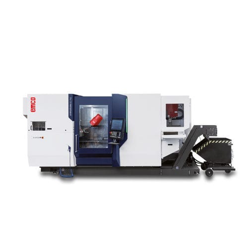 Dreh-Fräszentrum / CNC - HYPERTURN 65 Powermill G2 - EMCO GmbH - horizontal / 3-Achs / Zweispindel
