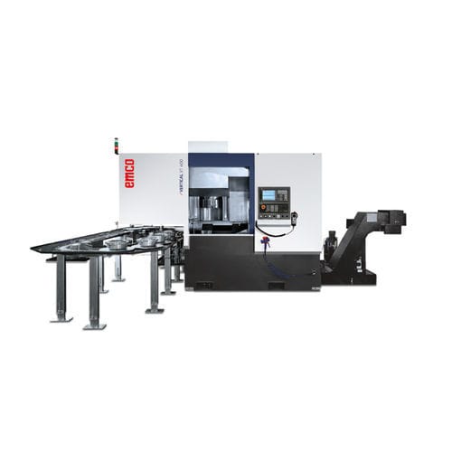 Vertikales Drehzentrum - VT 400 - EMCO GmbH - CNC / 3-Achs / VDI 40