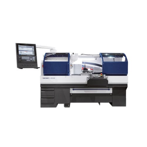 CNC-Drehmaschine - Emcomat E-200 MC - EMCO GmbH - horizontal / 3-Achs / universell