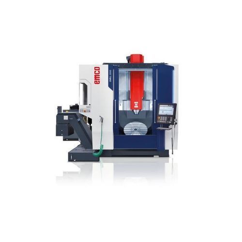CNC-Fräsmaschine / 5-Achs - UMILL 1000 - EMCO GmbH - universell / mit Rundschalttisch / Fahrständer