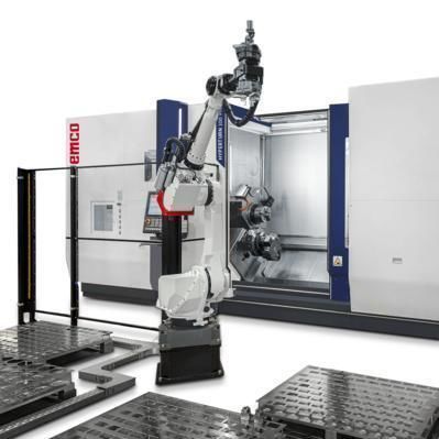 Knickarmroboter - Roboter - EMCO GmbH - 6-Achs / zum Laden / zum Entladen