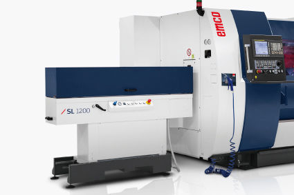Stangenlader für kurze Stangen - SL 1200 - EMCO GmbH - für Drehmaschine / für CNC-Drehmaschinen / automatisch