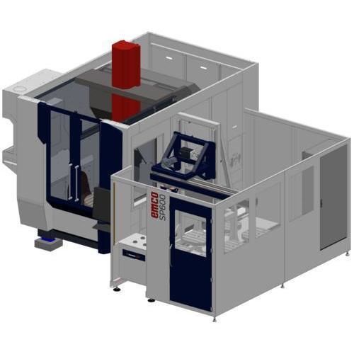 Automatisierter Palettenwechsler - SMALLPALLET600 - EMCO GmbH - für Bearbeitungszentren