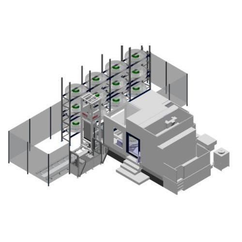 Palettiersysteme / nicht angegeben - LARGEPALLET1400 - EMCO GmbH - für Palettenwechsler an Bearbeitungszentrum / vollautomatisch / modular