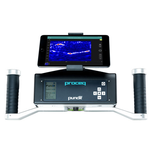 Gerät zur zerstörungsfreien Prüfung durch Ultraschall / Impulsecho - Pundit PD8000 - Proceq - für Tomographie