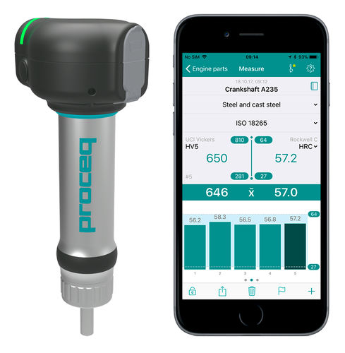Vickers-Härteprüfer - Equotip Live UCI - Proceq - tragbar / Metall / Ultraschall