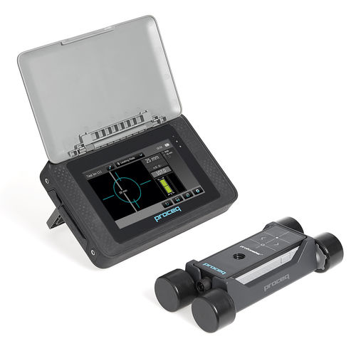 Metall-Bewehrungssucher - Profometer 600 - Proceq - mit Datenlogger