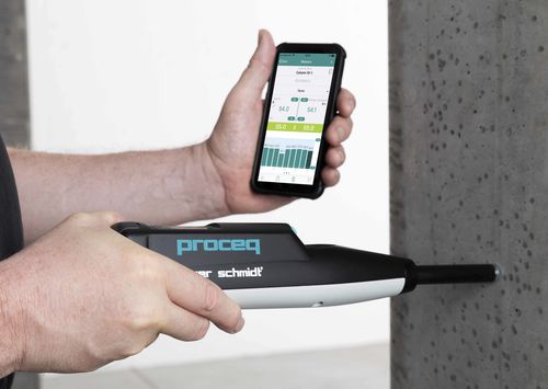 Beton-Sclerometer - Silver Schmidt OS8200 - Proceq - Rückprall