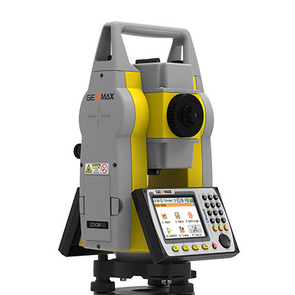 Reflektorlose Totalstation - Zoom50 - GeoMax - mit Reflektor / manuell / wasserdicht