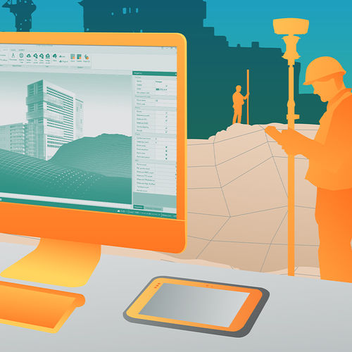 Berechnungssoftware - X-PAD Fusion - GeoMax - CAD / Viewer / Management