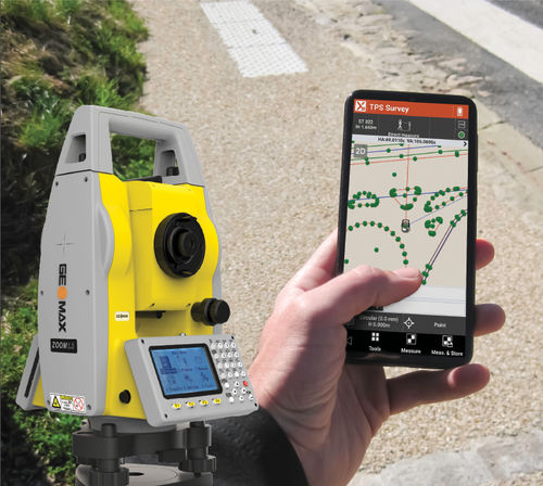 Messsoftware - X-PAD Ultimate GO & Zoom10 - GeoMax - Datensammel / zur Qualitätskontrolle / Tracking