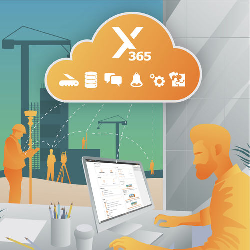 Web-Plattform / Echtzeit - X-PAD 365 - GeoMax