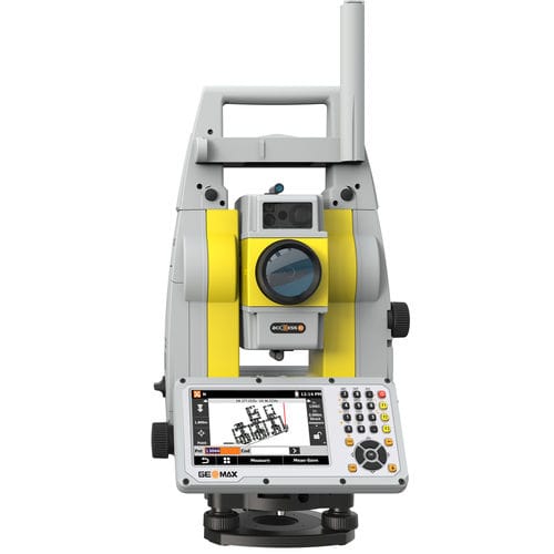 Reflektorlose Totalstation - ZOOM95 - GeoMax - mit Reflektor / Roboter / motorisiert