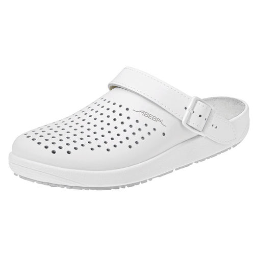 Rutschfeste Clogs - RUBBER 93 series - ABEBA - antistatisch / Leder / OB