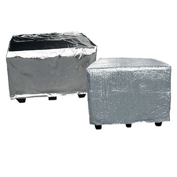 Isothermer Behälter - 360 Eco Packaging - Polyethylen / Aluminium / für Lebensmittelanwendungen