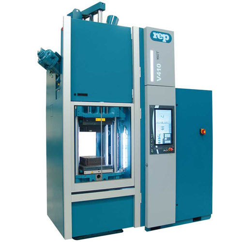 Vertikale Spritzgießmaschine - V410-Y400 - REP international - elektrisch / für Gummi
