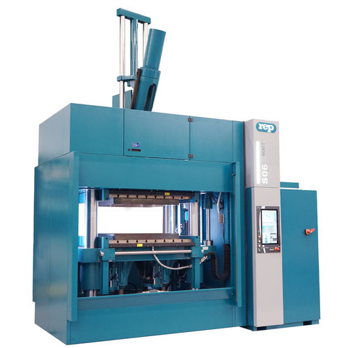 Vertikale Spritzgießmaschine - S06 Y series  - REP international - elektrisch / für Gummi / für Teile mit Einlegeteilen