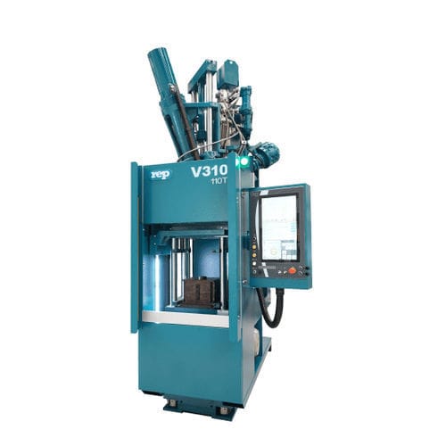 Vertikale Spritzgießmaschine - V310-Y1000 - REP international - hydraulisch / elektrisch / für Gummi