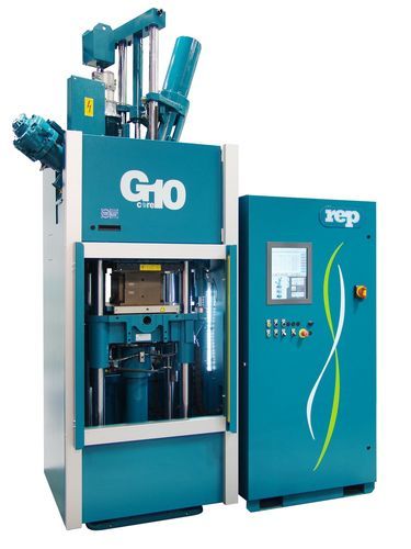 Vertikale Spritzgießmaschine - G10  - REP international - hydraulisch / für Gummi