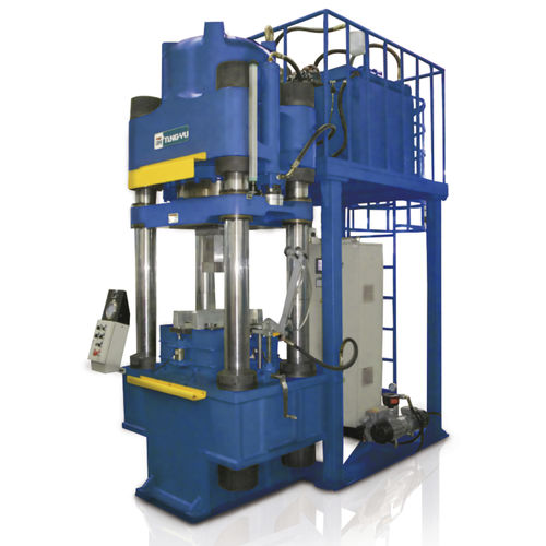 Hydraulische Presse - TYC-22-PCD-UP - REP international - Form / Kompression / für Schleifmittel