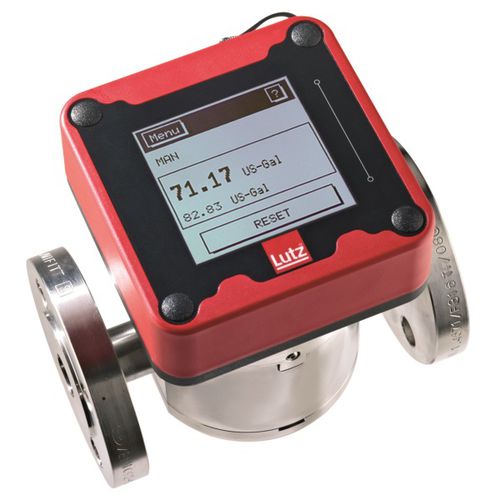 Ovalrad-Durchflussmesser - HDO 500 Niro/Niro - Lutz Pumpen GmbH | Lutz-Jesco GmbH - Volumen / für Öl / für Chemikalien