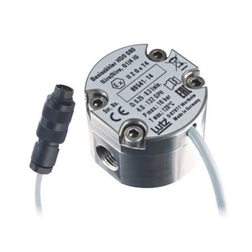 Ovalrad-Durchflussmesser - 0230-600 - Lutz Pumpen GmbH | Lutz-Jesco GmbH - Volumen / Gewinde / Edelstahl