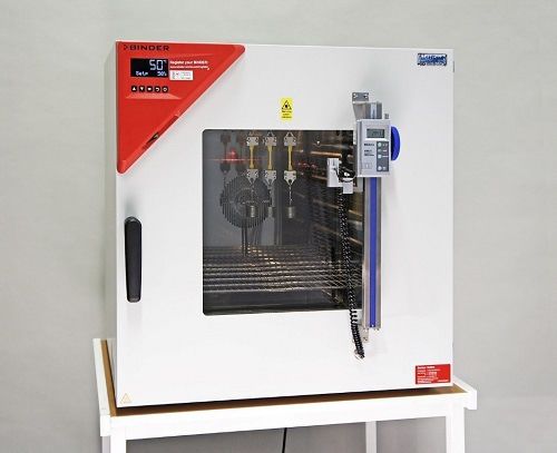 Thermostatische Prüfkammer - EB 30 - Elastocon AB - Temperatur / mit Fenster / Edelstahl