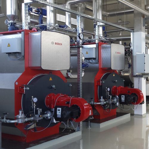 Dreizug-Dampfgenerator - U-MB - Bosch Industriekessel GmbH - Sattdampf / Biogas / Wasserstoff