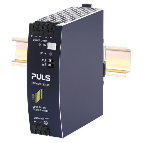 DC/DC-Wandler / für DIN-Schiene - CP10.241-60 - PULS GmbH - für die Bahntechnik / mit breitem Eingangsbereich / CE