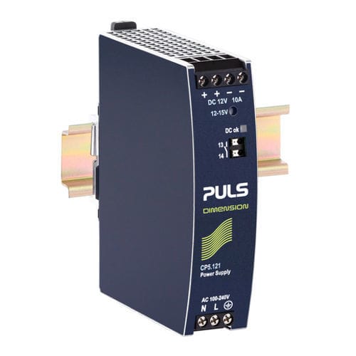 Stromversorgung für DIN-Schiene - CP5.121 - PULS GmbH - AC/DC / einstellbar / einphasig