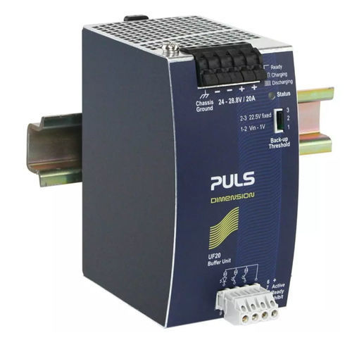 Puffermodul für DC-Stromzufuhr auf DIN-Schiene - UF20.241 - PULS GmbH