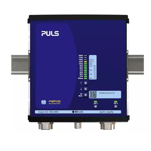 Stromversorgung für DIN-Schiene - FPS300.245-016-101 - PULS GmbH - AC/DC / Doppelausgang / einstellbar
