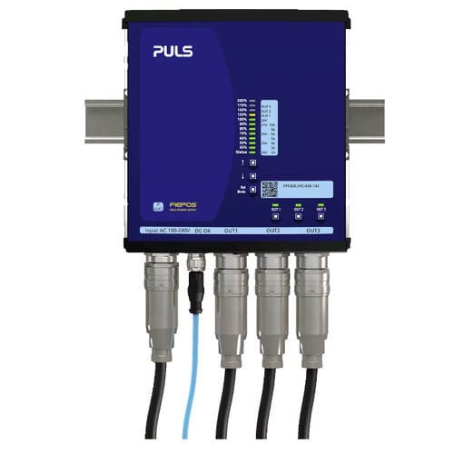 Stromversorgung für DIN-Schiene - FPS300.245-049-102 - PULS GmbH - AC/DC / Dreifachausgang / einstellbar