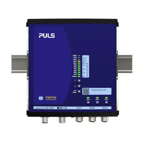 Stromversorgung für DIN-Schiene - FPH500.245-024-103 - PULS GmbH - AC/DC / Dreifachausgang / einstellbar