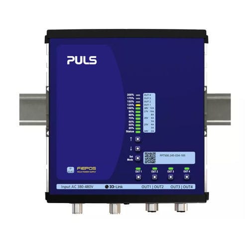 Stromversorgung für DIN-Schiene - FPT500.245-034-105 - PULS GmbH - AC/DC / mit mehreren Ausgängen / einstellbar