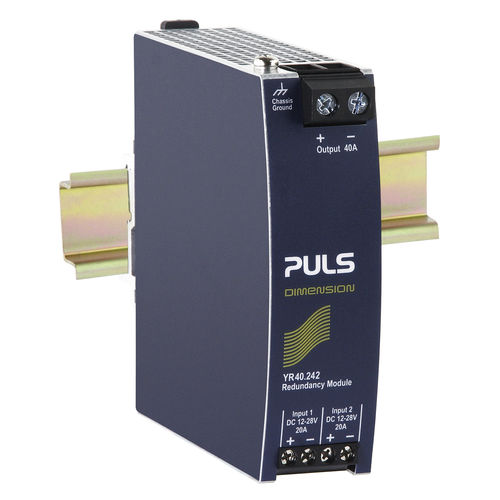 Redundanzmodul für DC-Netzteile - YR40.242 - PULS GmbH - DC für Ausschneidevorgänge