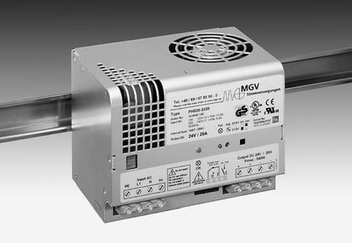 Stromversorgung für DIN-Schiene - PH520-2420A - MGV - AC/DC / Einfachausgang / einstellbar
