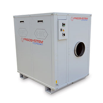 Wärmetauscher mit Spiralschlange - KBFC - Frigosystem S.r.l. - Luft-Wasser / Edelstahl / für Kühlanlagen