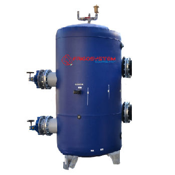 Speichertank - Frigosystem S.r.l. - Entleerung / für Flüssigkeiten / galvanisiertem Stahl