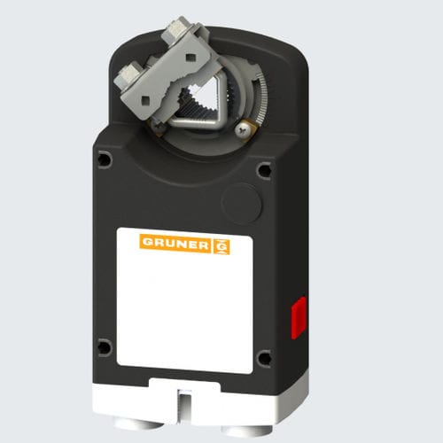 Elektrischer Klappenantrieb - 363-230-20 - GRUNER - drehbar / für Belüftungsanlagen / DC