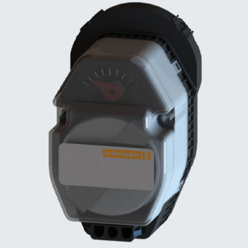 Elektrischer Klappenantrieb - 237D-024-50 - GRUNER - drehbar / IP20 / für OEM